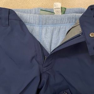 LL Bean snow pants. Removable fleece liner
